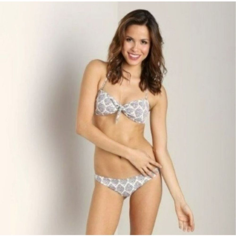 Eberjey Batik Batik Coco Skimpy Bottom Bikini Size L - Picture 2 of 9